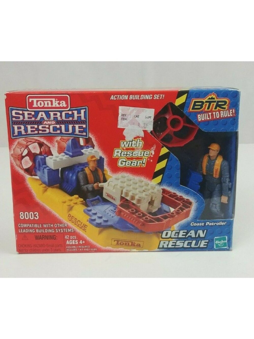 2003 Hasbro Tonka Search And Rescue 8003 Ocean Rescue Action Building Set